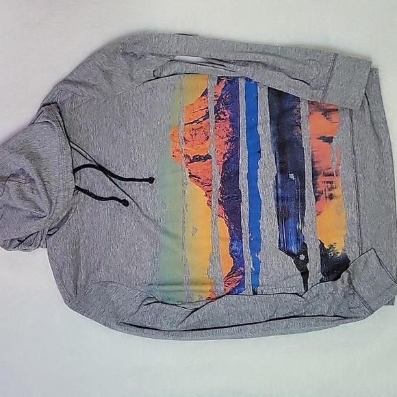 American Eagle Outfitters Other - American Eagle Men's Pullover Graphic Hoodie, Lightweight, Gray, Size: Small